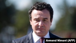 Kryeministri në detyrë i Kosovës, Albin Kurti. 