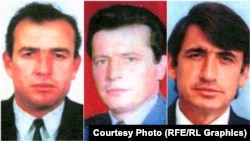 Viktimat e Masakrës së Mejës, të gjetur në varrezën masive në Batajnicë: Mark, Pashk dhe Pjetër (Abazi) Krasniqi.
