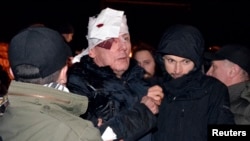 Neredi u Kijevu, povređeni Jurij Lutsenko
