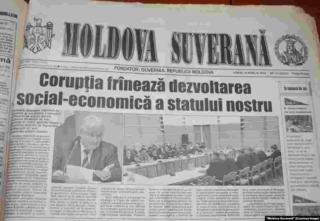 "Moldova Suverană", 16 aprilie 2004