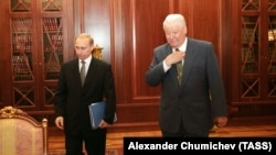 Boris Elțîn și Vladimir Putin. Anul 1999