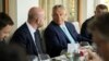 Orbán Viktor miniszterelnök (j) és Charles Michel, az Európai Tanács elnöke a Bledi Stratégiai Fórumon a szlovéniai Bledben, 2021. szeptember 1-jén