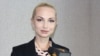  Deputata în partidul SOR, Marina Tauber în redacția Europei Libere, Chișinău (foto arhivă)