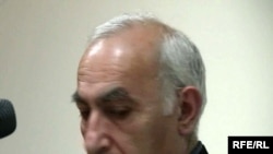 Armenia -- Levon Avagian, the schoolteacher at the center of a sex abuse scandal, speaks at the start of his trial, 26 April 2010.
