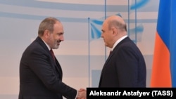 Հայաստանի և Ռուսաստանի վարչապետեր Նիկոլ Փաշինյանը և Միխայիլ Միշուստինը, արխիվ