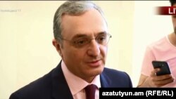 Министр иностранных дел Армении Зограб Мнацаканян, Ереван, 25 мая 2018 г.