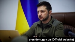Президент України Володимир Зеленський, Київ, 15 березня 2022 року