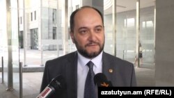 Министр образования и науки Араик Арутюнян, Ереван, 27 июня 2018 г.