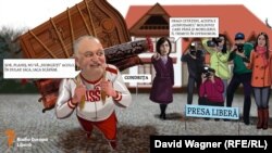 Replicile actualei și ex-ului au fost alese la Concursul de Replici Politigraf organizat săptămânal pe Facebook. Învingător – Dennis Zab