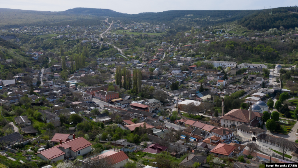 Bağçasaraydaki Eski şeerniñ manzarası&nbsp;