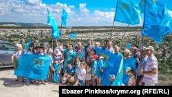 Qırımtatar Milliy bayraq künü munasebeti ile avto yürüş, 2019 senesi, Bağçasaray