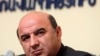 Armenia -- Energy and Natural Resources Minister Armen Movsisian at a news conference, 14July 2010.