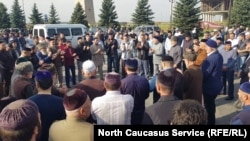 Хиллачу бартна резабоцчара Магасехь хIоттийна митинг,ГIадужу-беттан 4 гIа де