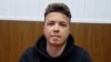 Raman Pratasevici, în detenție la Minsk