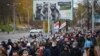 Protestat në Minsk më 1 nëntor. 