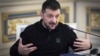 Президент України Володимир Зеленський під час інтерв'ю Associated Press. Київ, 1 лютого 2025 року