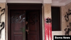 The house of Iranian opposition leader Mehdi Karrubi in March,