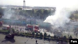 تصویری از سقوط هواپیمای «آنتونوف ایران ۱۴۰» متعلق به شرکت هواپیمایی سپاهان در مردادماه سال ۹۳