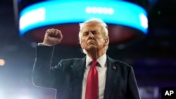 Presidenti i zgjedhur i Shteteve të Bashkuara, Donald Trump.