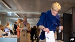 Data oficială a alegerilor prezidențiale din Lituania este 12 mai, dar deja a avut loc „votul timpuriu” - la care a participat la Vilnius, joi, și prim-ministra Ingrida Simonyte.