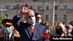 9 mai, Ziua Victoriei în cel de-al doilea război mondial, Chișinău, acțiunea „Regimentul Nemuritor” „Бессмертный полк” organizată de Igor Dodon și PSRM,
