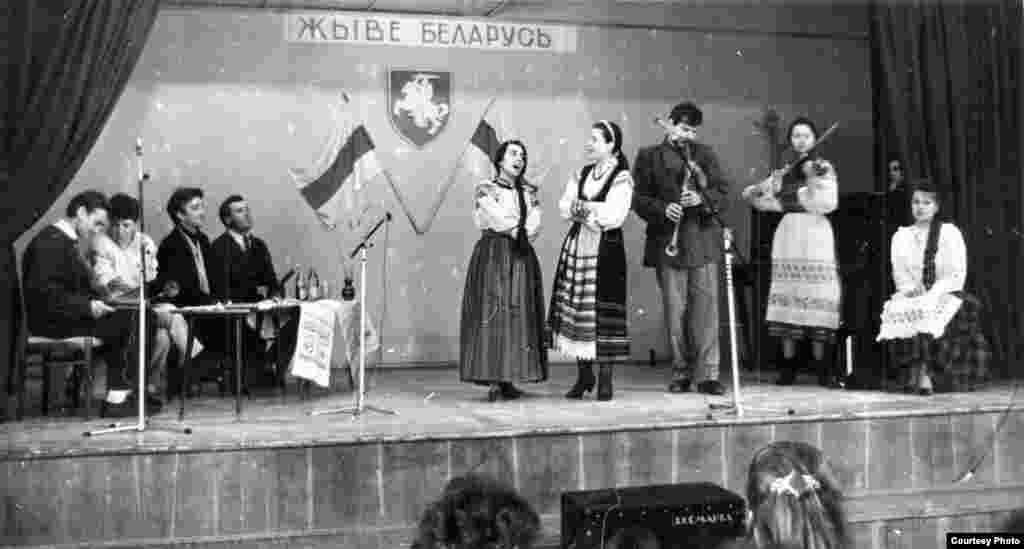  Канцэрт для Данчыка ў Менскай політэхнічнай гімназіі. 1993 год