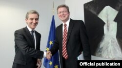Iurie Leanca și Štefan Füle