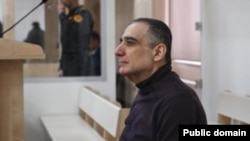 Արցախի նախկին պետնախարար Ռուբեն Վարդանյանը Բաքվում՝ դատական նիստի ժամանակ, 11-ը մարտի, 2025թ․
