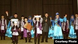 Урмай авылының халык "Мишәр" фольклор ансамбле