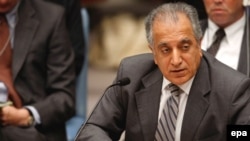 د افغانستان د پخلاينې په چارو کې د امريکا د بهرنيو چارو وزارت ځانګړى استازى زلمى خليلزاد.