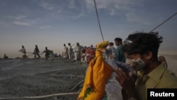 Hindu devotees in Pakistan.