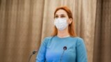 Ana Revenco, ministrul Afacerilor Interne, Chișinău, 9 august 2021. 