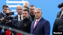 Az Európai Politikai Közösség csúcstalálkozója a budapesti Puskás Arénában