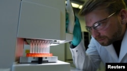 Firma americano-germană CureVac din Tübingen, unde se încearcă dezvoltarea unui vaccin anti Covid-19.