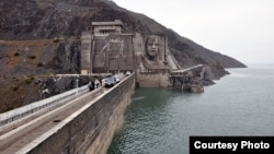 Кировское водохранилище в Таласской области Кыргызстана.