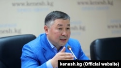 Канат Исаев, избранный спикером парламента Кыргызстана.