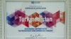 Türkmenistan BSGG-niň güwänamasy bilen sylaglandy