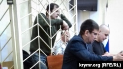Кримський активіст Володимир Балух на засіданні суду 11 квітня