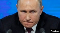 Vladimir Putin na godišnjoj pres-konferenciji, Moskva