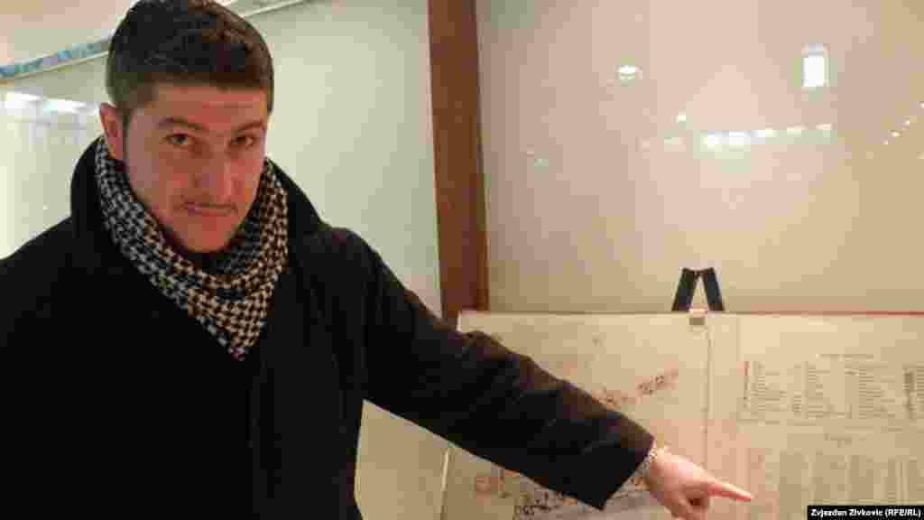 Fuad Ohranović, jedan od autora izložbe