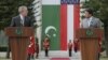 U.S. President George W. Bush (left) and Pakistani President Pervez Musharraf in Islamabad on March 4