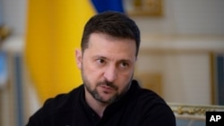 Presidenti ukrainas, Volodymyr Zelensky. Fotografi nga arkivi. 
