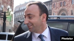 Armenia -- Justice Minister Hrayr Tovmasian.
