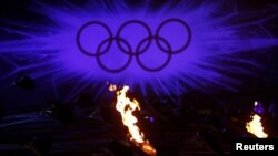 Londondaky Olimpiýa oýunlarynyň ýapylyş dabarasy. 12-nji awgust, 2012 ý.