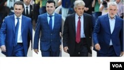 Maqedoni, lideret politik