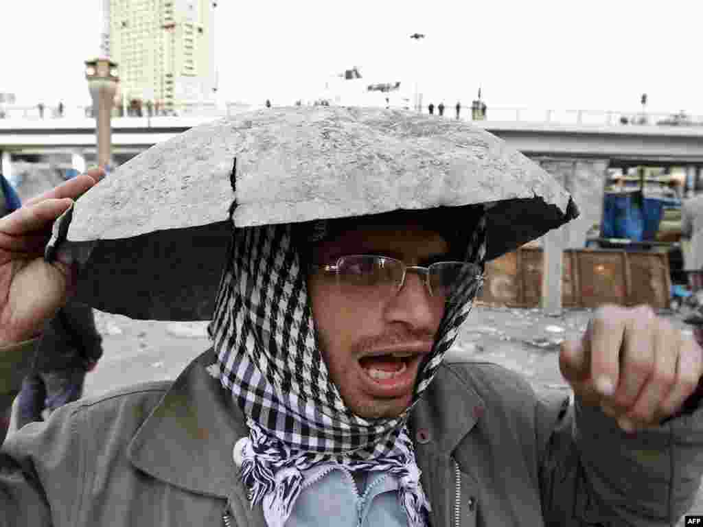 Kairo, 03.02.2011. Foto: AFP / Mohammed Abed