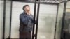 Имамидин Ташов Бишкектин Биринчи май райондук сотунда. 6-декабрь, 2024-жыл. Imamidin Tashov