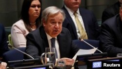 Sekretari i përgjithshëm i Kombeve të Bashkuara, Antonio Guterres.