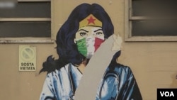 Graffiti în Italia.