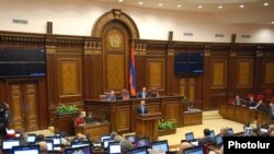 Armenia -- A session of parliament, 15Nov2010.
